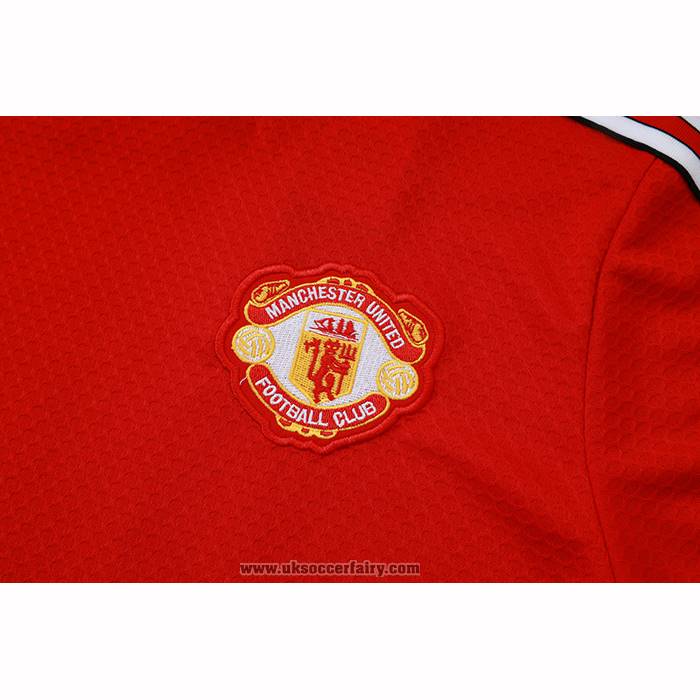Tracksuit Manchester United Short Sleeve 2025-2026 Red - Shorts